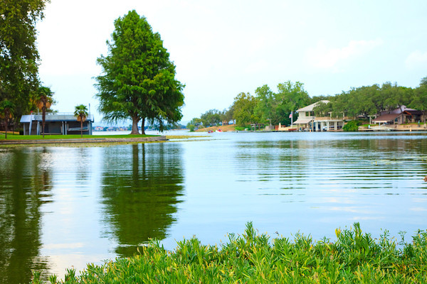 Cove waterfront property on Lake LBJ